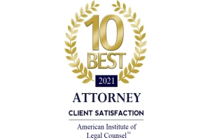 Top 10 Best Attorney 2021 - Badge